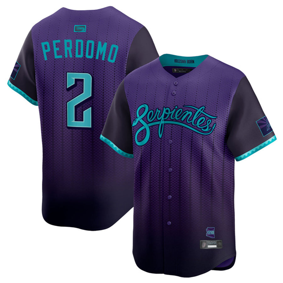 A.Diamondbacks #2 Geraldo Perdomo Player City Connect 2.0 Limited Baseball Jerseys