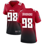 A.Falcons #98 Ruke Orhorhoro Player Red Home Game Football Jerseys