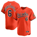 B.Orioles #6 Ryan Mountcastle Player Orange Limited Home Game Baseball Jerseys