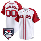 Custom B.Red Sox Spring Training Patch Vapor Premier Limited¨C Stitched Baseball Jerseys