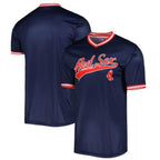 B.Red Sox Blank Player Navy Stitches Cooperstown Collection Baseball Jerseys