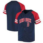 B.Red Sox Blank Player Navy Red Game Baseball Jerseys