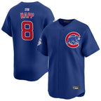 C.Cubs #8 Andre Dawson Player Navy Vapor Limited Baseball Jerseys
