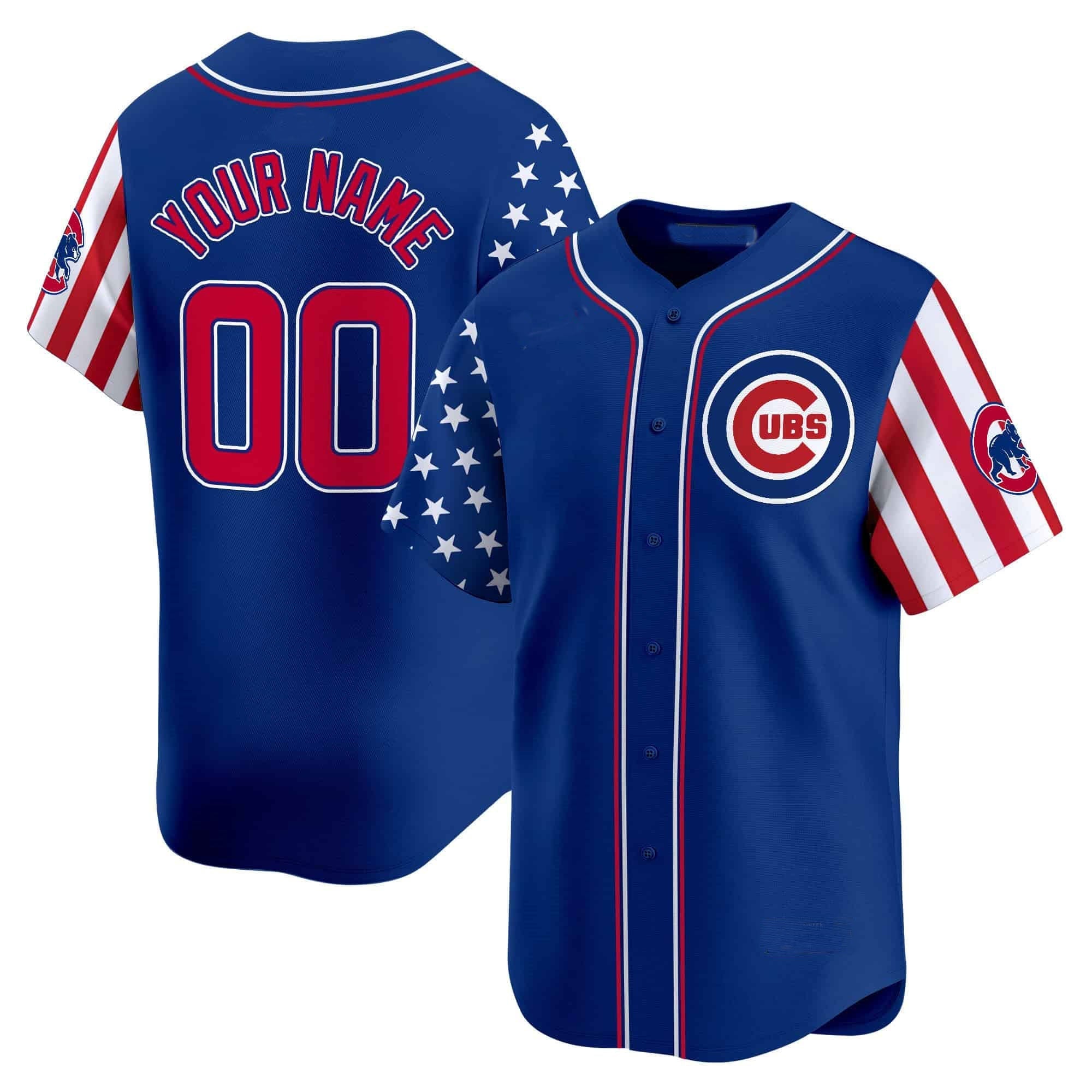 Custom C.Cubs Independence Day Vapor Premier Limited¨C All Stitched Baseball Jerseys