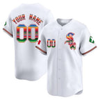 Custom C.White Sox Mexico Vapor Premier Limited V2 Baseball Jerseys