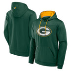 Custom GB.Packers Green Defender Pullover Hoodie Game Football Jerseys