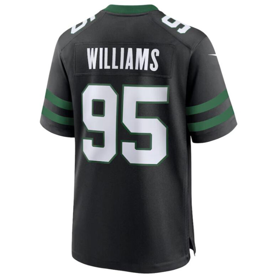 NY.Jets #95 Quinnen Williams Player Legacy Black Game Stitched Football Jerseys