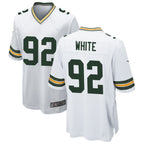 GB.Packers #92 Reggie White Player White Home Game Football Jerseys£¨¸±±¾£©