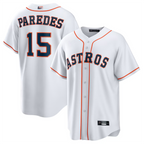 H.Astros #15 Isaac Paredes Player White Home Replica Baseball Jerseys