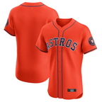H.Astros Blank Player Orange Replica Elite Baseball Jerseys