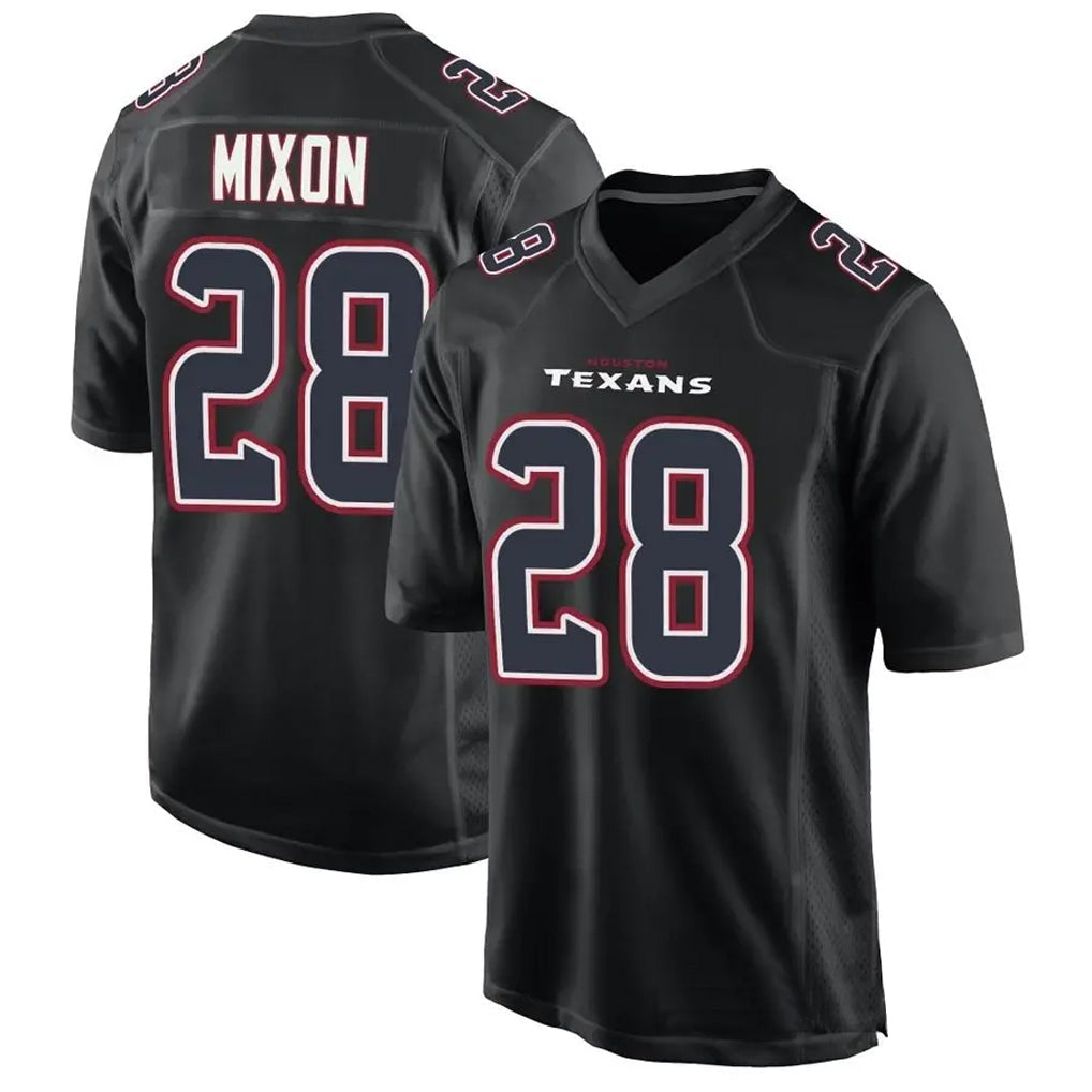 H.Texans #28 Joe Mixon Player Black Legend Fashion Limited Football Jerseys