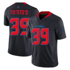 H.Texans #39 Henry To'oto'o Player Navy Alternate Vapor F.U.S.E. Limited Football Jerseys