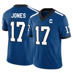 IN.Colts #17 Daniel Jones Player Royal Vapor F.U.S.E. Limited Football Jerseys