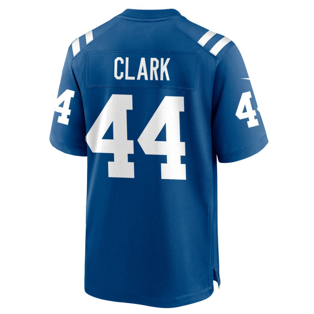 IN.Colts #44 Dallas Clark Player Royal Home Game Football Jerseys