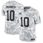 KC.Chiefs #10 Isiah Pacheco Player Arctic Camo Salute to Service Limited Football Jerseys