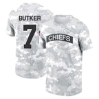 KC.Chiefs #7 Harrison Butker Player Salute to Service Hoodies & T-Shirts Football Jerseys