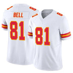 KC.Chiefs #81 Blake Bell Player Red Vapor F.U.S.E. Limited Stitched Football Jerseys