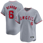 LA.Angels #6 Anthony Rendon Player Gray Home Limited Baseball Jerseys