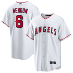 LA.Angels #6 Anthony Rendon Player White Home Replica Baseball Jerseys