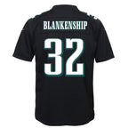 P.Eagles #32 Reed Blankenship Player Black Home Game Football Jerseys