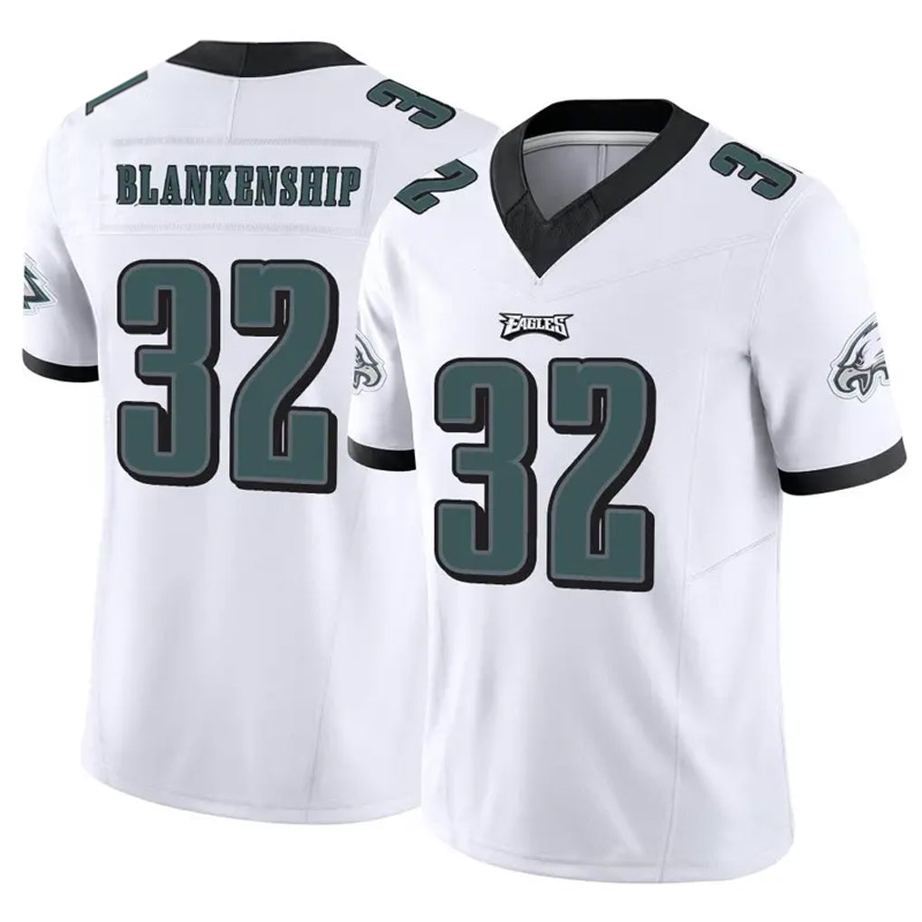 P.Eagles #32 Reed Blankenship Player Limited White Vapor F.U.S.E. Football Jerseys
